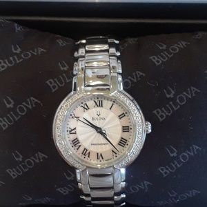 Bulova diamond watch